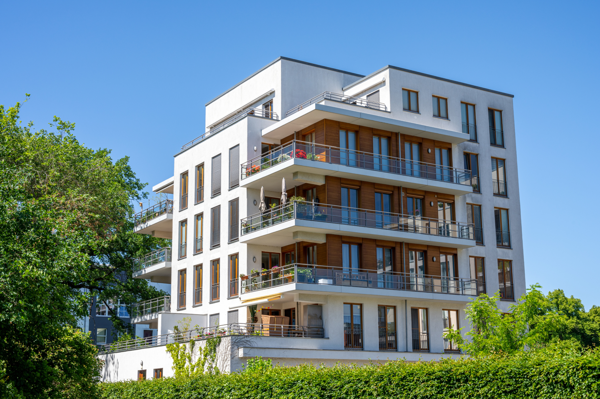 Modern,Multi-family,Apartment,House,In,Berlin,,Germany